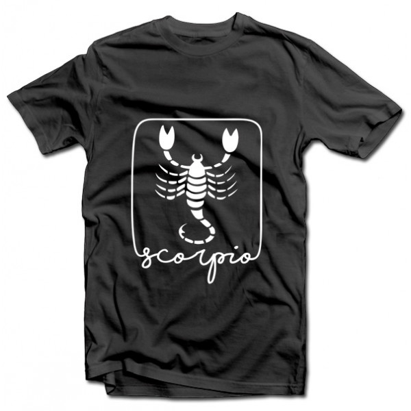 Póló csillagjegyekkel "Scorpio"