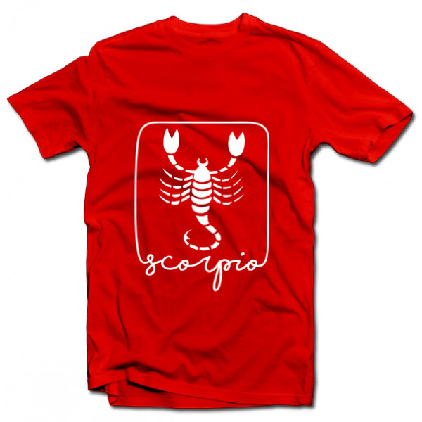 Póló csillagjegyekkel "Scorpio"