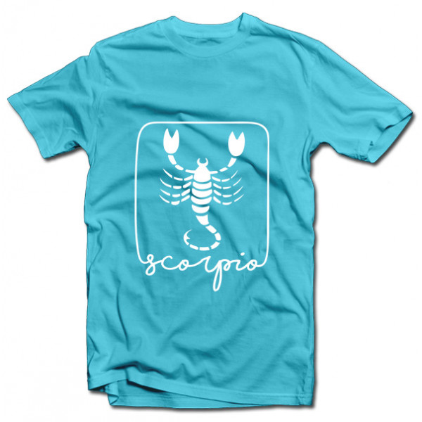 Póló csillagjegyekkel "Scorpio"