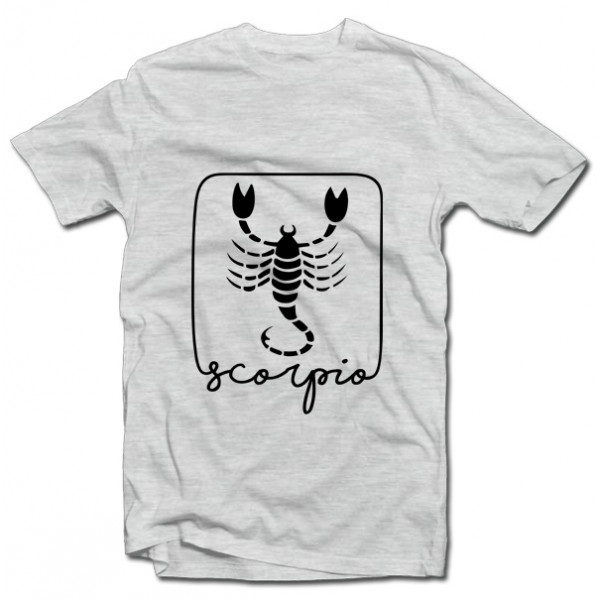 Póló csillagjegyekkel "Scorpio"