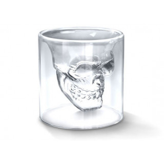 Koponya alakú feles pohár "DOOMED", 75 ml