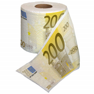 WC-papír "200 euró"