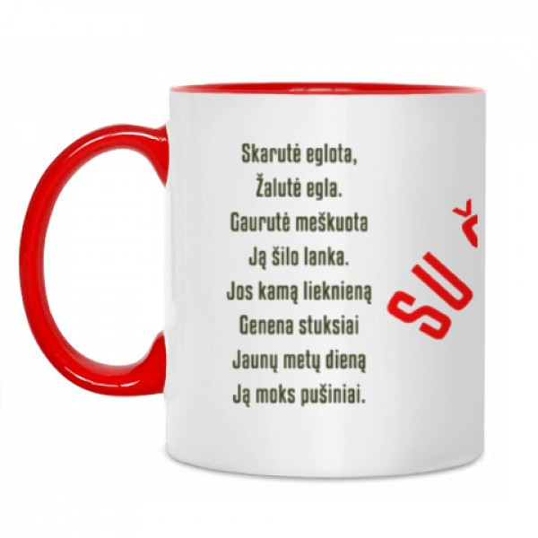 Bögre "Mikulásra várva"