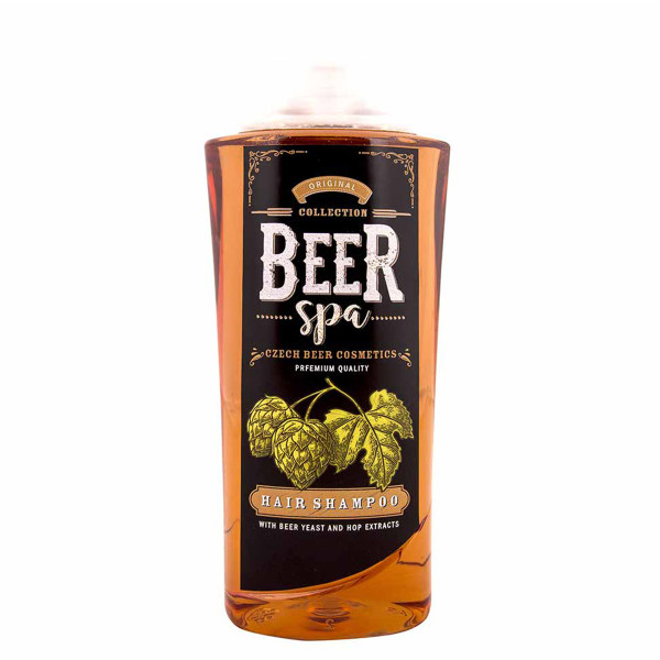 Hajsampon "BEER SPA" (250 ml) sörélesztővel és komlókivonattal Hajsampon "BEER SPA" (250 ml) sörélesztővel és komlókivonattal