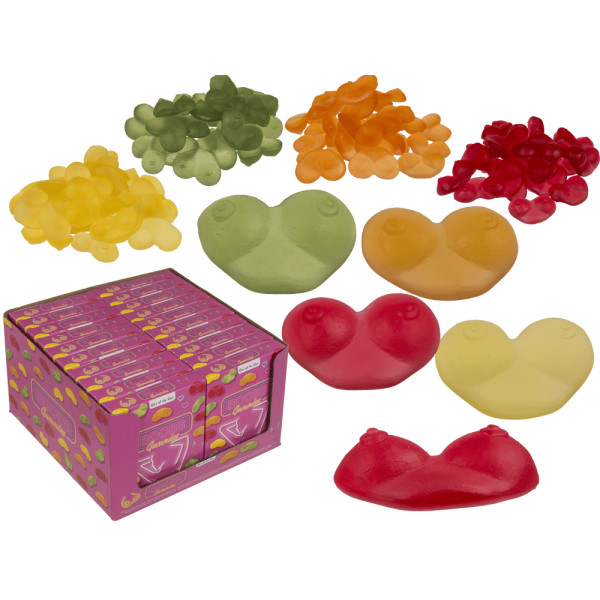 Gumicukorkák "Gummy Boobs"
