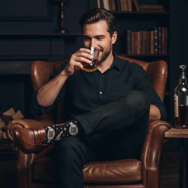 Ajándékkészlet "Italok" (pohár + zokni)