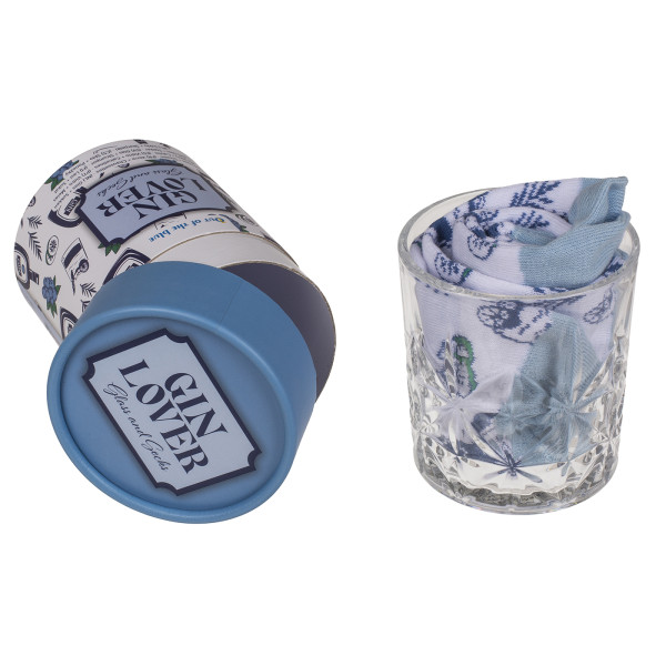 Ajándékkészlet "Italok" (pohár + zokni)