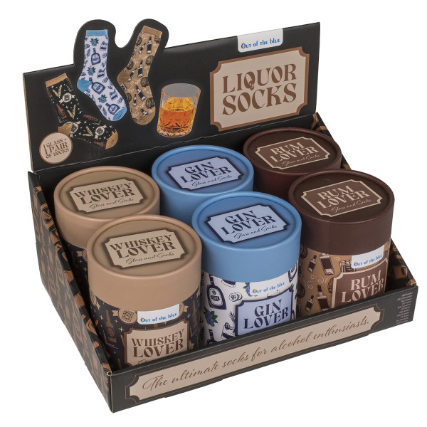 Ajándékkészlet "Italok" (pohár + zokni)