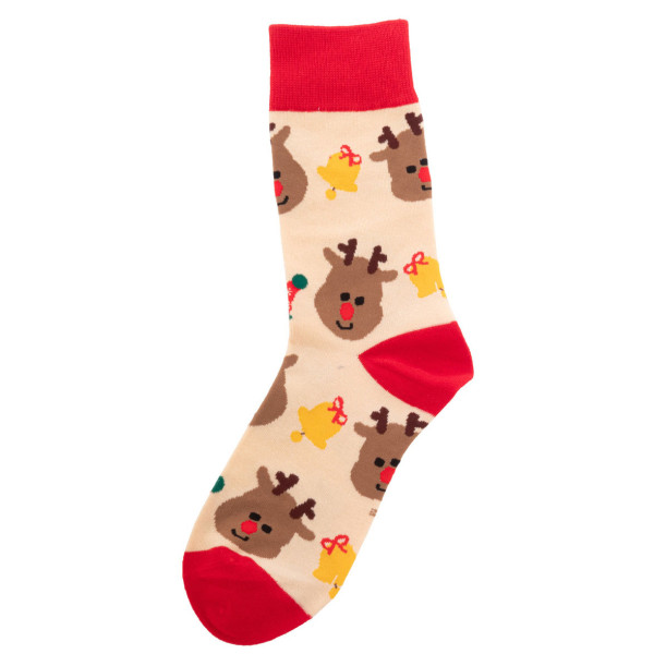 Karácsonyi zokni "Kis rénszarvasok"