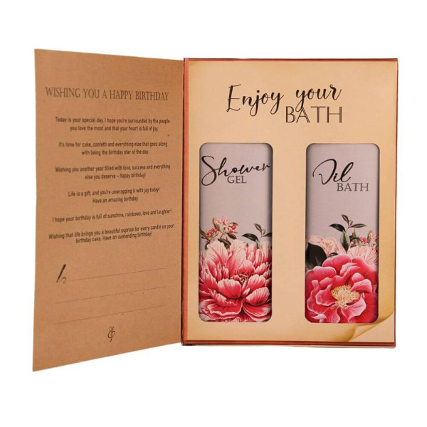 Kozmetikai szett „Birthday book” (2 x 250 ml) Kozmetikai szett „Birthday book” (2 x 250 ml)