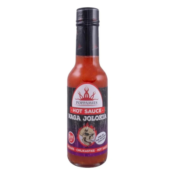 Poppamies szósz "Naga Jolokia", csípős, 150ml