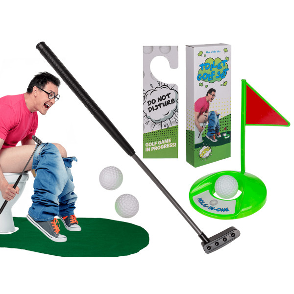 Minigolfos WC-szőnyeg