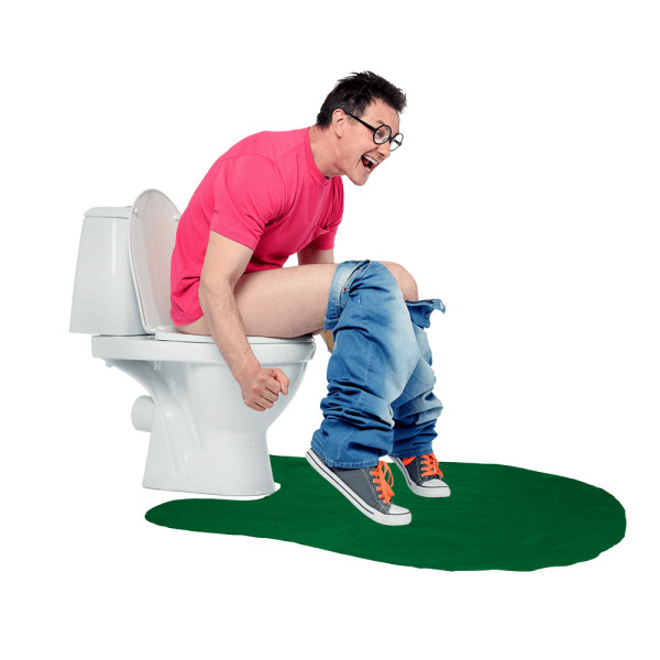 Minigolfos WC-szőnyeg