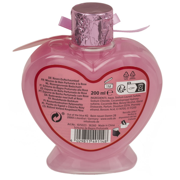 "Love" fürdőhab rózsaillattal, 200ml