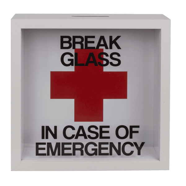 Fa persely - keret "Emergency fund" Fa persely - keret "Emergency fund"