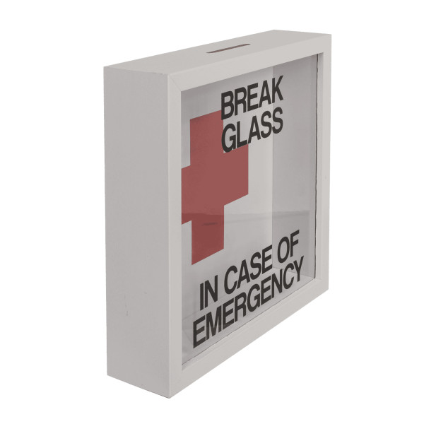 Fa persely - keret "Emergency fund" Fa persely - keret "Emergency fund"