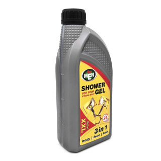 XXL tusfürdő "Erős test" (1000 ml)