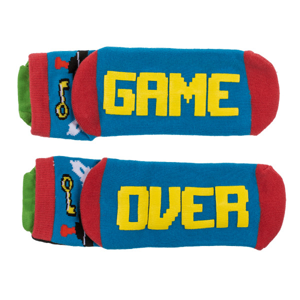 Csúszásgátlós zokni "Game over" Csúszásgátlós zokni "Game over"