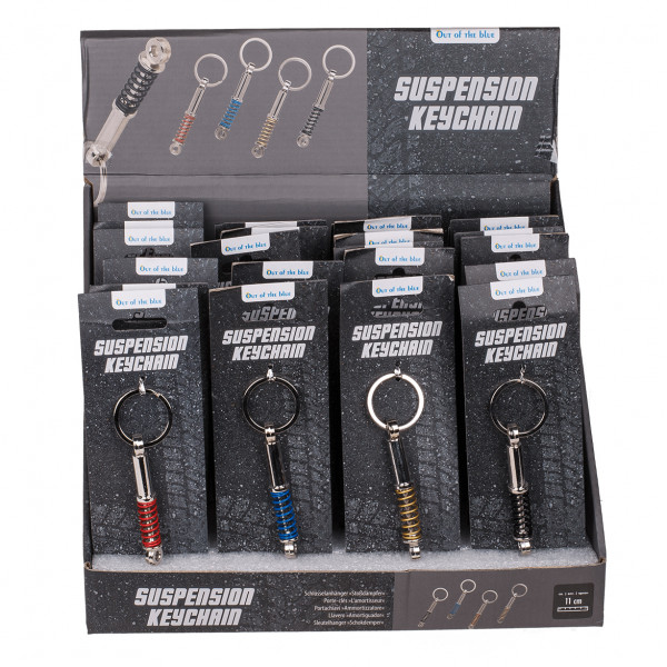 Kulcstartó "Színes lengéscsillapító"