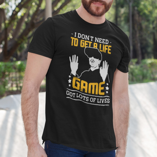 Póló "Game got lots of lives"