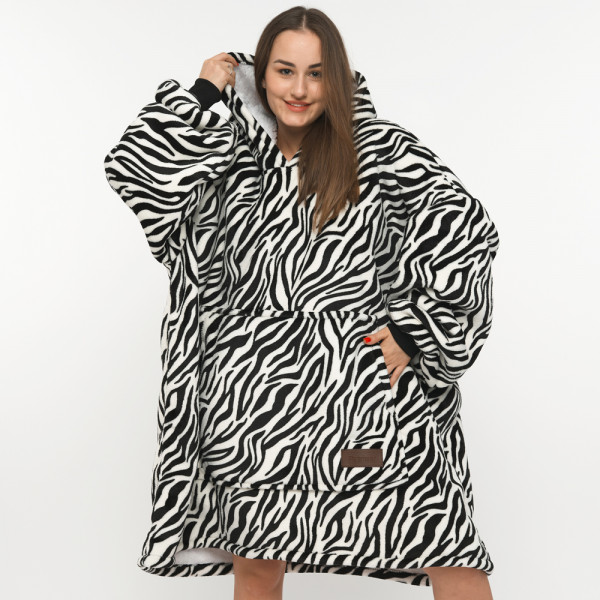 BARAMOOR pulóver-takaró "Zebra"