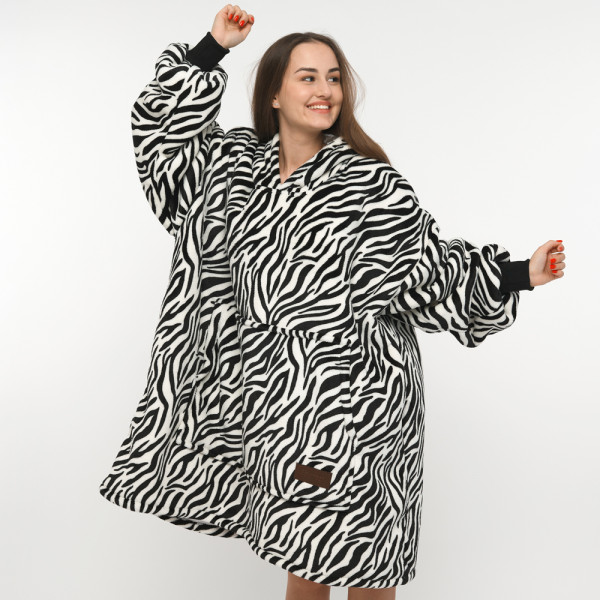 BARAMOOR pulóver-takaró "Zebra"