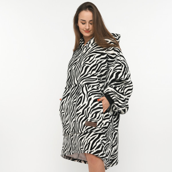 BARAMOOR pulóver-takaró "Zebra"