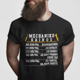 Póló "A szerelő árlistája"