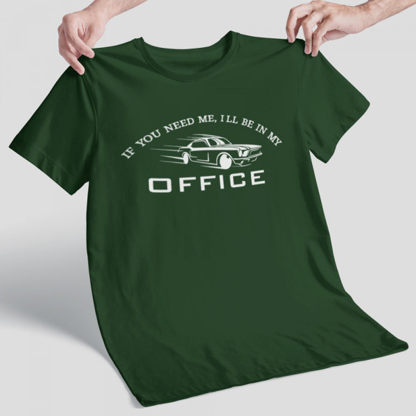 Póló "I'll be in my office"