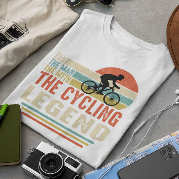 Póló "The cycling legend"