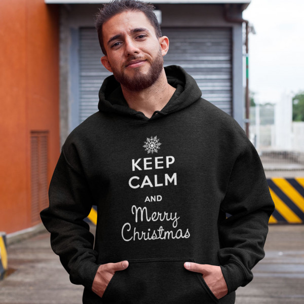 Pulóver "Keep calm Merry Christmas" Pulóver "Keep calm Merry Christmas"