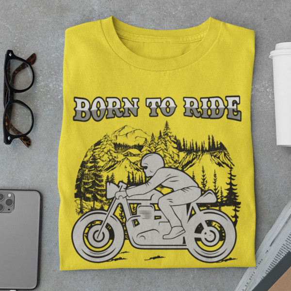 Póló "Born to ride"