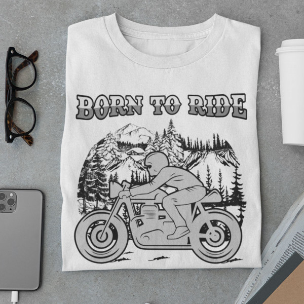 Póló "Born to ride"