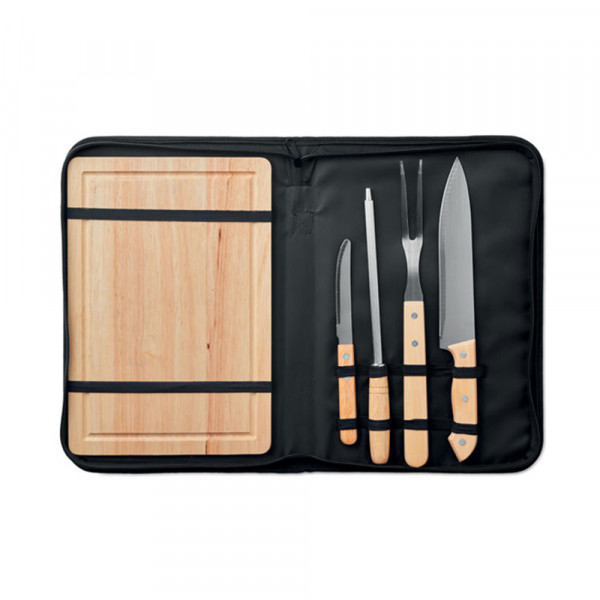 Szerszámkészlet dobozban "GRILL" (gravírozás felár ellenében kérhető) Szerszámkészlet dobozban "GRILL" (gravírozás felár ellenében kérhető)