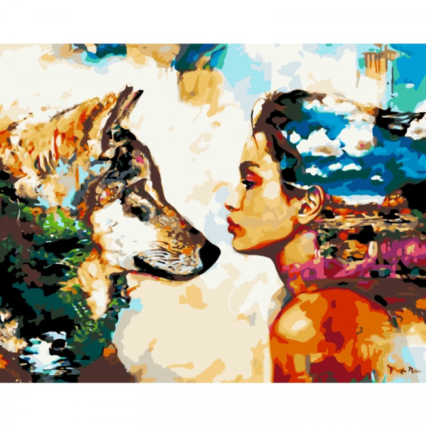 Számfestő készlet "Álmok" (40x50 cm)