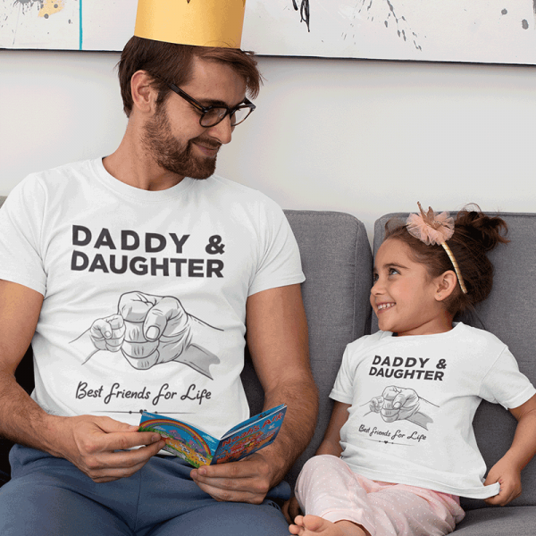 Póló szett "Daddy & Daughter" Póló szett "Daddy & Daughter"