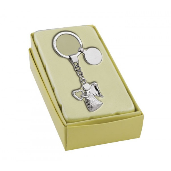 Kulcstartó „Angyalka, aki visz egy szívet“