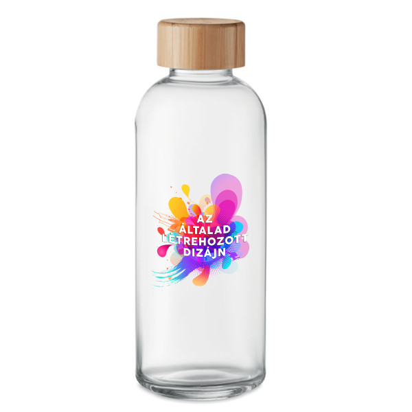 Üveg vizes kulacs "FRIS" egyedi dizájnnal (650ml) Üveg vizes kulacs "FRIS" egyedi dizájnnal (650ml)