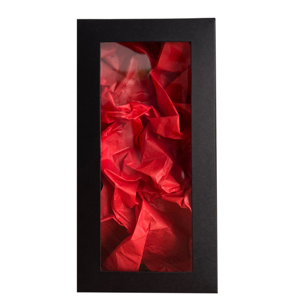 Ajándékdoboz, fekete 200x90x30 mm