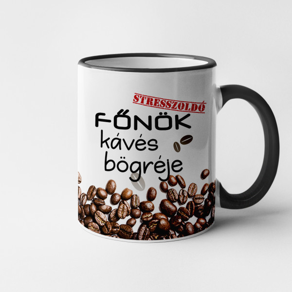 A főnök stresszoldó bögréje