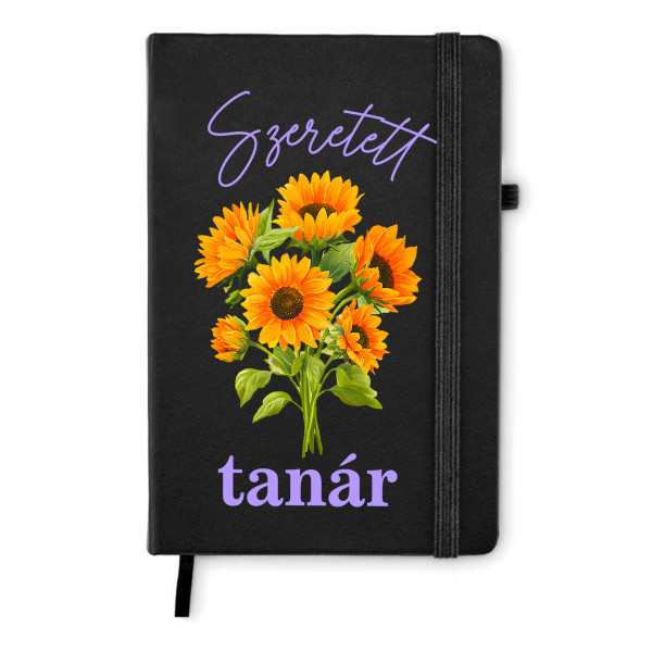 A5-es jegyzetfüzet "Szeretett tanár" A5-es jegyzetfüzet "Szeretett tanár"