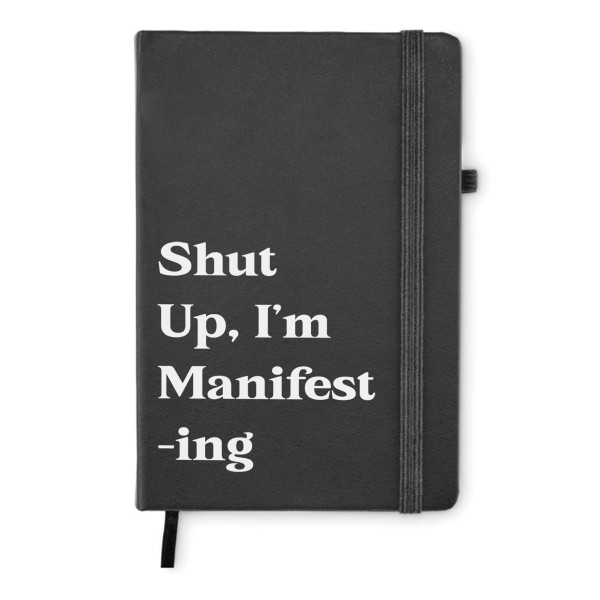 A5-ös jegyzetfüzet "Manifesztálás" A5-ös jegyzetfüzet "Manifesztálás"