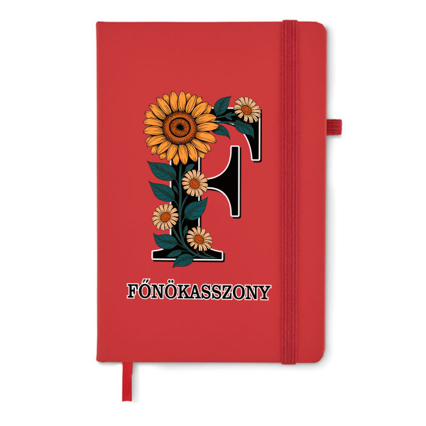 A5-ös jegyzetfüzet "Főnökasszony"