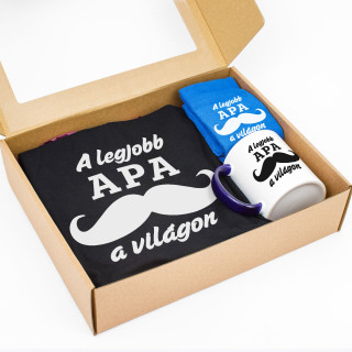 Ajándékcsomag „A legjobb apa a világon“
