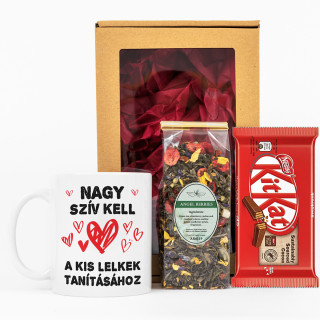 Ajándékcsomag "A tanár szíve"