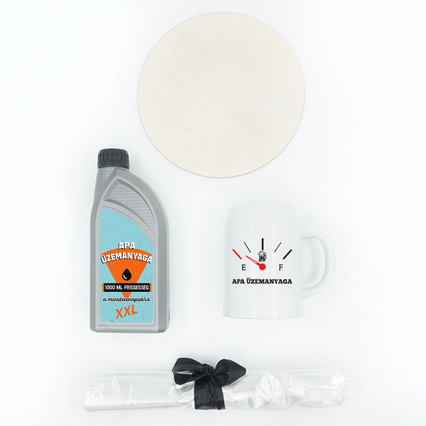 Ajándékcsomag "Apa üzemanyaga" Ajándékcsomag "Apa üzemanyaga"