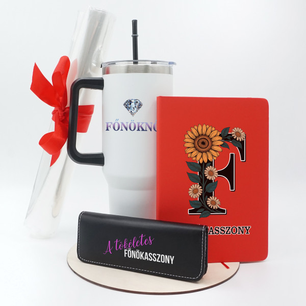 Prémium ajándékkészlet "Tökéletes főnökasszony"