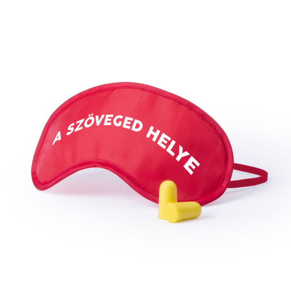 Alvó maszk saját szöveggel