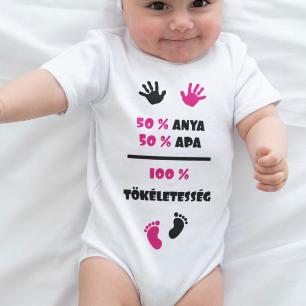 Baba rugdalózó „100% tökéletes kislány“
