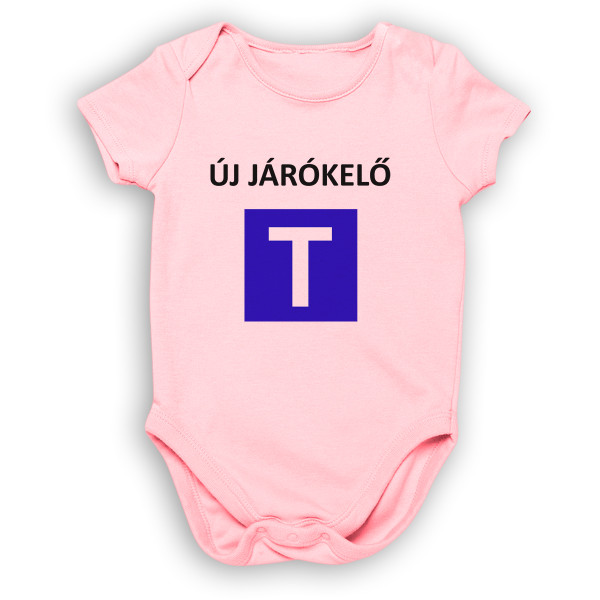 Baba rugdalózó "Új járókelő"